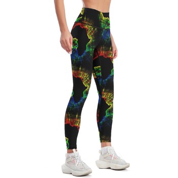 I Love Africa Leggings παντελόνι γυμναστικής αθλητικά ενδύματα γυμναστικής γυναικεία αθλητικά ρούχα γυναικεία γυμναστική 2024 Γυναικείο καλσόν Γυναικείο κολάν