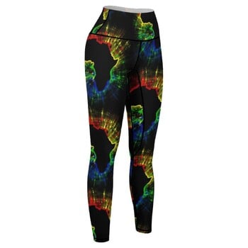 I Love Africa Leggings παντελόνι γυμναστικής αθλητικά ενδύματα γυμναστικής γυναικεία αθλητικά ρούχα γυναικεία γυμναστική 2024 Γυναικείο καλσόν Γυναικείο κολάν