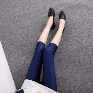 pantaloni capri de vară ocazional solid pentru femei, culoarea bomboanei, leggings, pantaloni strânși, scurti, slim