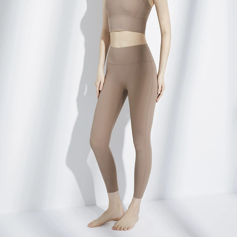 Sieviešu bubble-bumb legingi Lycra kaila sajūta Joga Legingi ārdrēbes īpaši augstu jostasvietu paceļoši sporta slim fit fitnesa sporta šorti