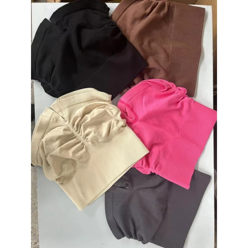 Sieviešu sporta zāles šorti ar augstu vidukli bezšuvju adīti šorti ar ielocēm, augstas elastīgas fitnesa gurnus paceļošas slaidas treniņu jogas bikses