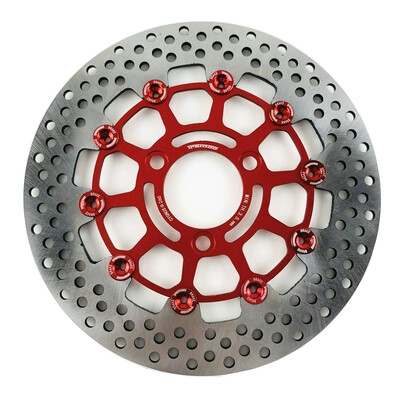 Universal Motocicletă CNC Aluminiu 3 găuri 260 * 70mm Disc de frână cu disc plutitor pentru motocicleta Yamaha BWS WISP