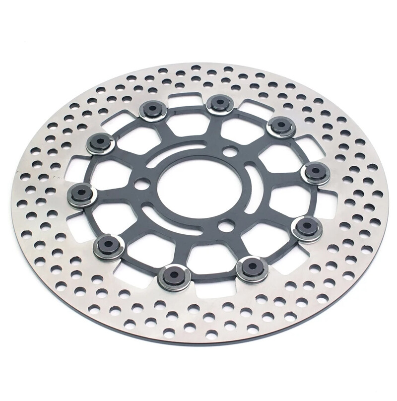 Universāls motocikls CNC alumīnija 3 caurumu 260 * 70 mm peldošs diska bremžu disks Yamaha BWS WISP motociklam