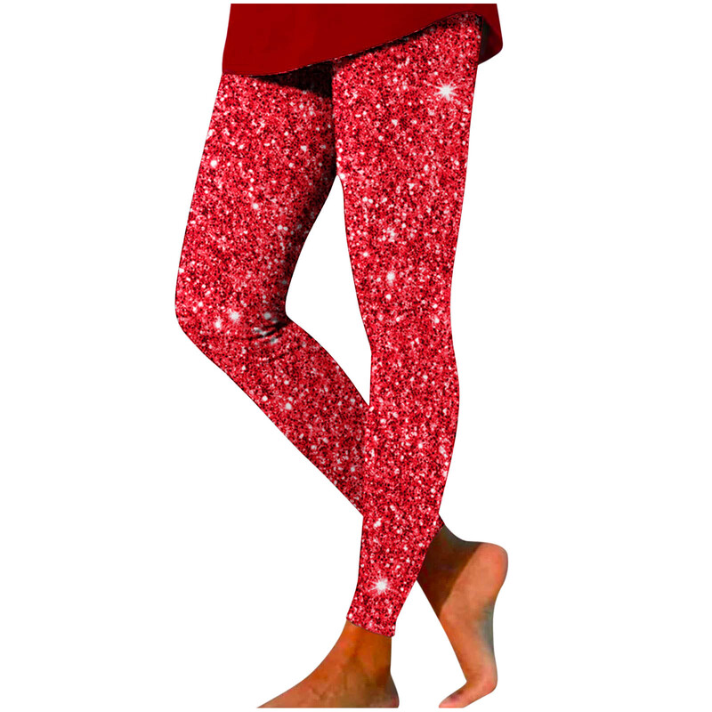 Novi ženski modni trend 3D printane udobne elastične hlače za jogu Ležerne tajice veće veličine