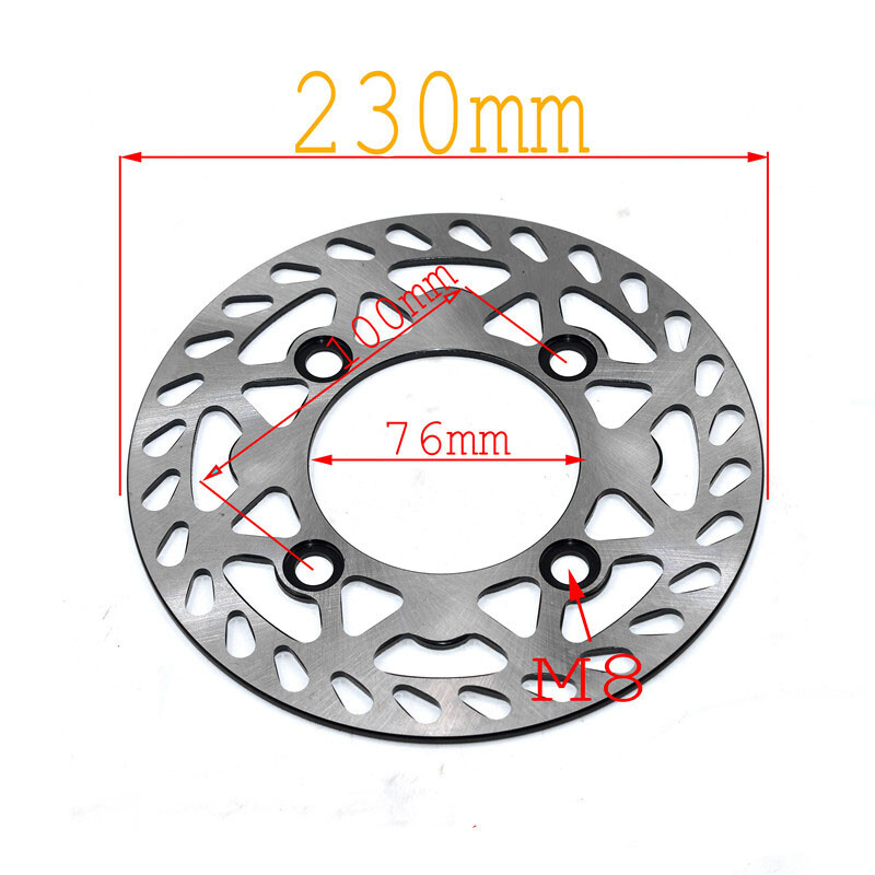 180/190/200210/220/230mm bremžu diska plāksne netīrumu velosipēdam KLX CRF BEST velosipēda priekšējās un aizmugurējās bremzes universālai lietošanai