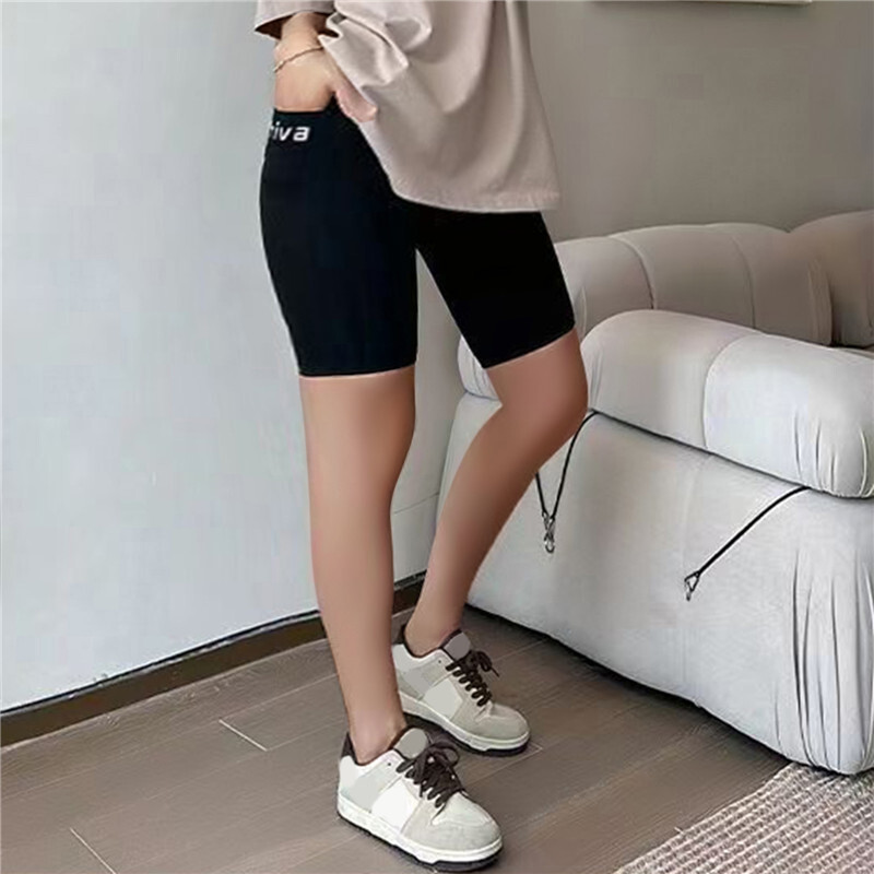 Õhukesed kõrge vöökohaga lühikesed püksid, naiste alasti tunne, treening Push Up säärised Kõhukontroll Jooga Jooks Fitness Jõusaal õhukesed püksid