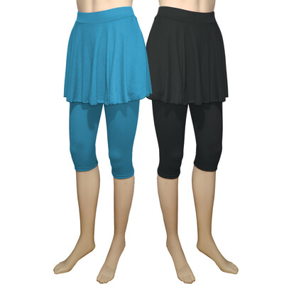 Jambiere de damă Fusta Sport Fitness Jambiere de culoare solidă Jambiere scurte fără sudură Fusta ocazională pentru femei Pantaloni de yoga Pantaloni pantaloni