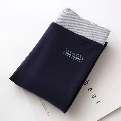 Rievoti legingi sievietēm, 2023. g. ar augstu vidukli, rudens, ziemas, silti, kokvilnas legingi, ikdienišķas vītnes 2 XL melnas bikses, seksīgas leggins