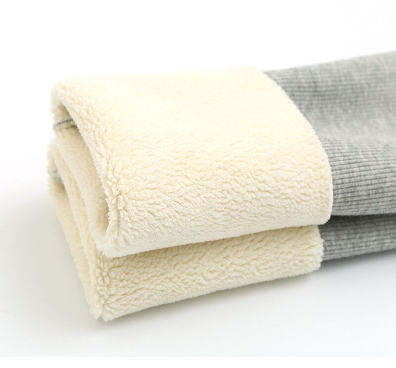 2024 Χειμερινό γυναικείο παντελόνι Θερμικό φλις χοντρό κολάν Ψηλόμεση με ραβδώσεις Γυναικεία μασίφ άνετα ζεστά ελαστικά κολάν