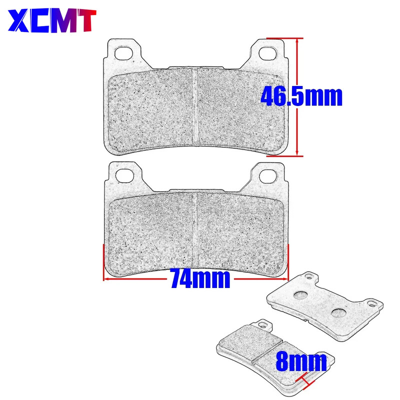 Motociklo dalys priekinių ir galinių stabdžių trinkelių rinkinys Stabdžių diskas skirtas HONDA CBR1000RR CBR1000 RR 2004 2005 CBR600RR CBR600 RR 2005 2006 m.