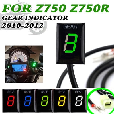 Pentru Kawasaki Z750 2010 2011 2012 Z750R 2011 2012 Z 750 R Accesorii pentru motociclete LED 1-6 Indicator de viteze Contor de afișare a vitezei