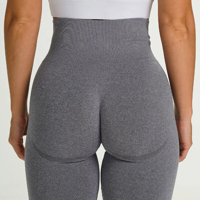 Piersici Fese Leggings Fitness Femei Sală Sport Pantaloni scurti pentru alergare Pantaloni șold în trei puncte Pantaloni scurți de yoga cu talie înaltă fără sudură