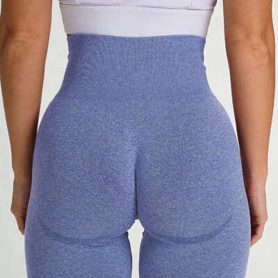 Piersici Fese Leggings Fitness Femei Sală Sport Pantaloni scurti pentru alergare Pantaloni șold în trei puncte Pantaloni scurți de yoga cu talie înaltă fără sudură