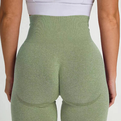 Piersici Fese Leggings Fitness Femei Sală Sport Pantaloni scurti pentru alergare Pantaloni șold în trei puncte Pantaloni scurți de yoga cu talie înaltă fără sudură