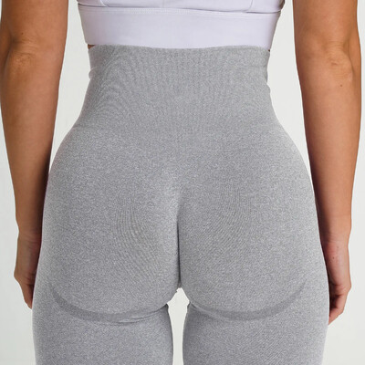 Piersici Fese Leggings Fitness Femei Sală Sport Pantaloni scurti pentru alergare Pantaloni șold în trei puncte Pantaloni scurți de yoga cu talie înaltă fără sudură