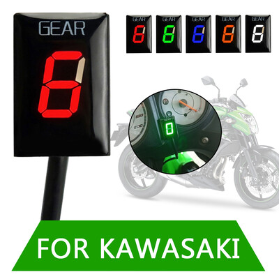 Motocikla pārnesumu indikators Kawasaki ER-6F ER-6N Z1000SX Ninja 300 400 Z1000 Z800 Z750 Versys 650 KLE650 VULCAN S 650 VN900