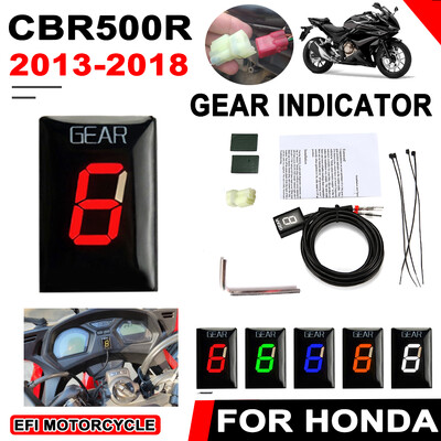 Honda CBR500R CBR 500 R CBR 500R 2013 2014 2015 2016 2017 2018 EFI motorkerékpár-tartozékokhoz 1-6 sebességes sebességváltó kijelző visszajelzője