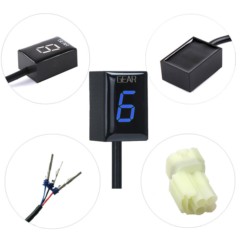 Pentru Honda CBR500R CBR 500 R CBR 500R 2013 2014 2015 2016 2017 2018 EFI Accesorii pentru motociclete Indicator de afișare a vitezei 1-6 viteze