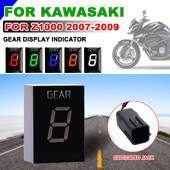 Pārnesumu displeja indikators Kawasaki Z1000 Z750 Z 750 2007 2008 2009 Motociklu piederumi Plug Direct Mount 1-6 ātrumu indikators