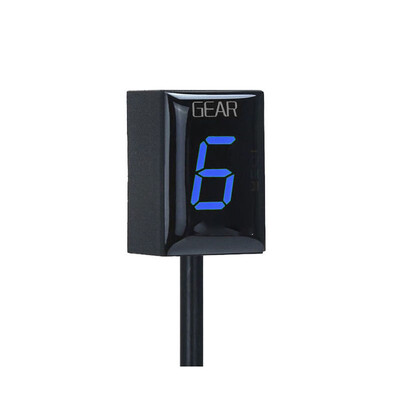 Paredzēts Kawasaki ER-6N ER6N ER 6N 2006 2007 2008-2011 LED 1-6 pārnesumu displeja indikators Motocikla piederumi Ātruma mērītājs