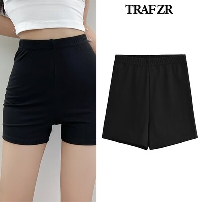 TRAF ZR Casual Legging Καλοκαιρινό κοντό κολάν χωρίς ραφή για γυναικείο κολάν Σέξι γυναικείο κολάν με γλουτό με εφέ push Up