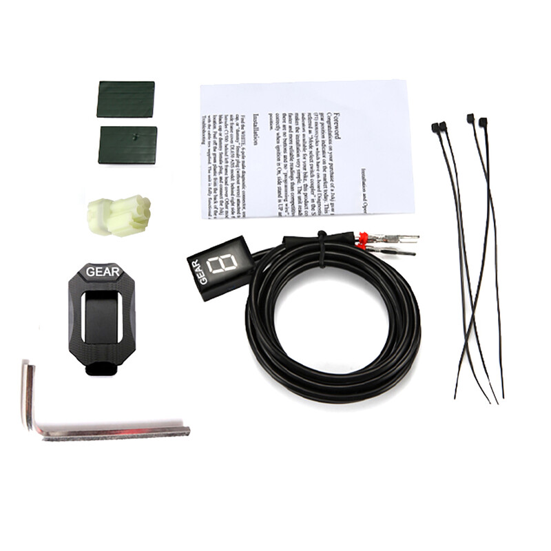 Paredzēts Honda CB500X CB500F CB 500 X CB500F 2015 2016 2017 2018 Motociklu piederumi Pārnesumu indikators Ecu Mount Speed Gear Display