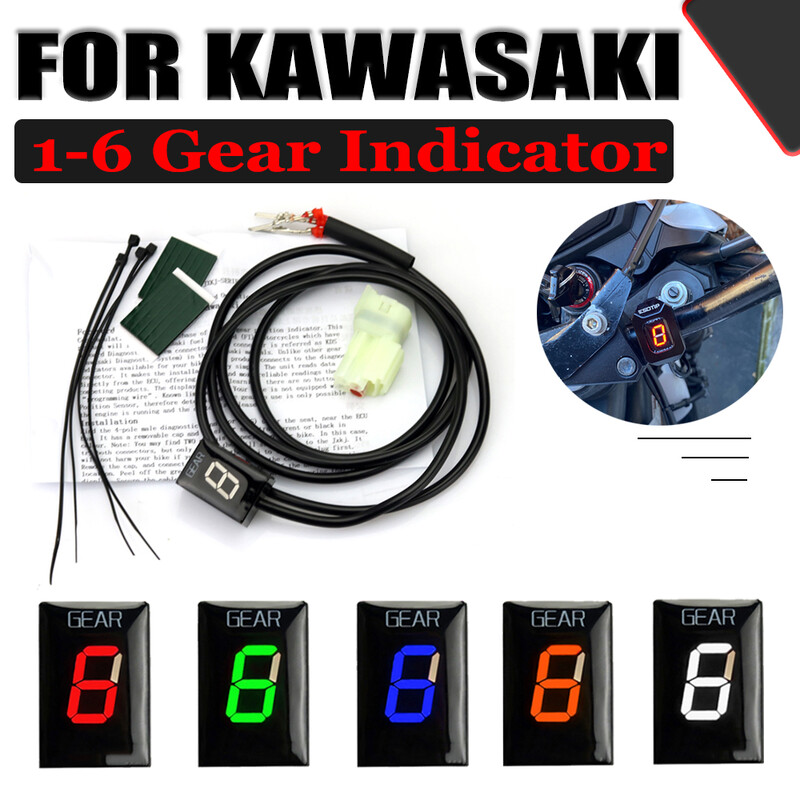 Pentru Kawasaki ER6N ER6F ER-6N ER-6F 2012 2013 2014 2015 2016 2017 EFI Accesorii Motociclete 6 Indicator de viteză Contor de afișare a vitezei