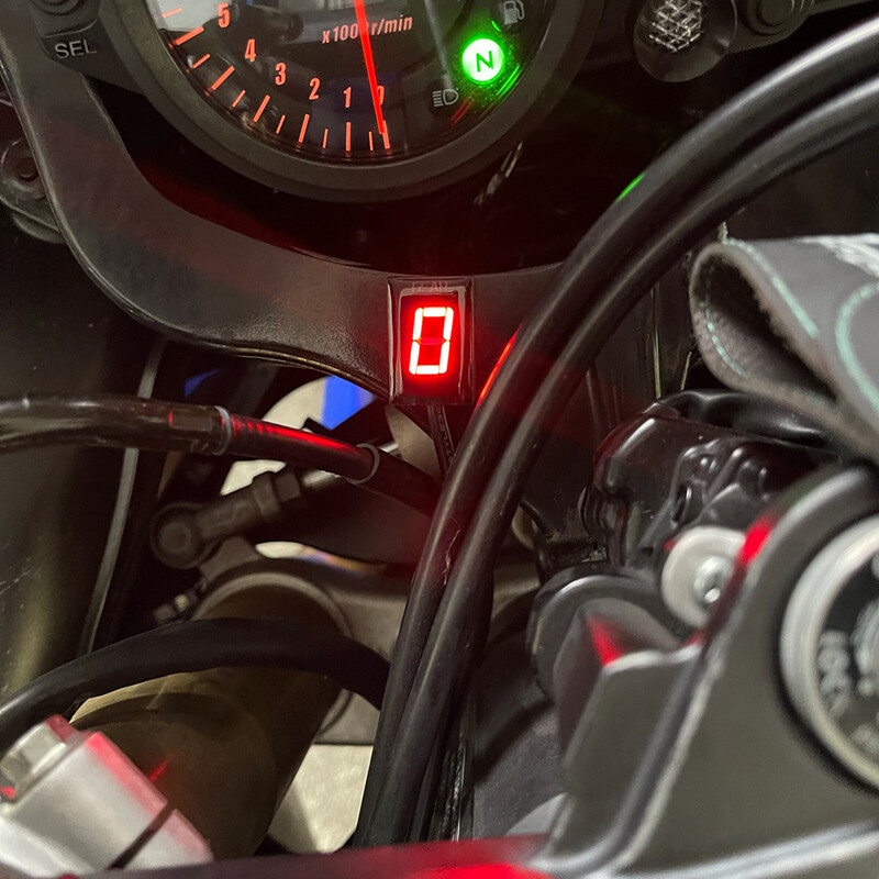 Pārnesumu indikatora motocikla digitālais pārnesumu displeja mērītājs Suzuki GSX-R1000 GSX1400 SV650 SV1000 V-Strom 650 DL650 DL1000 M109R2