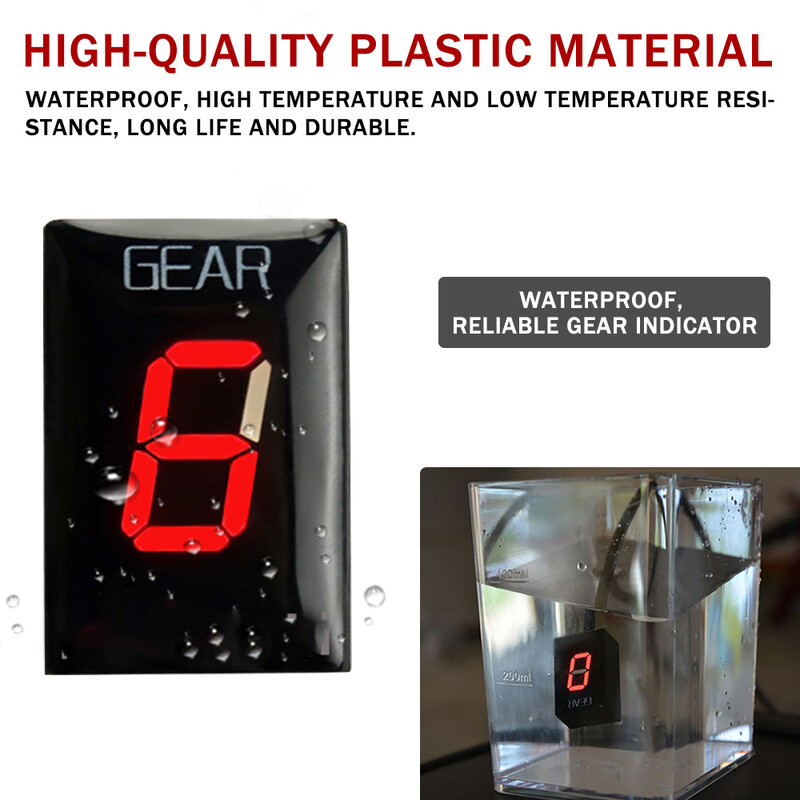 Για Honda CB600F Hornet CB 600F 2007 - 2010 2011 2012 2013 Αξεσουάρ μοτοσυκλέτας 1-6 Speed Gear Display Indicator Digital Meter