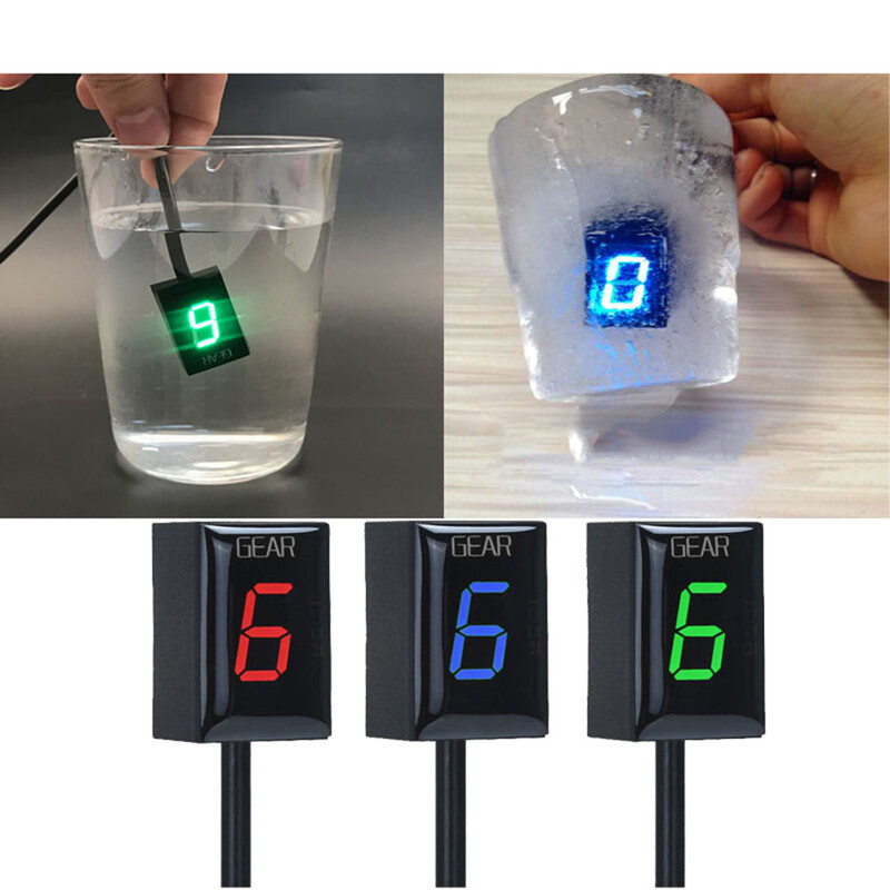 Motocikla pārnesumu displeja indikators Suzuki GSX-R1000 GSX1400 GSX600 GSF650 GSF1250 SV650 SV1000 DL1000 motociklu piederumi