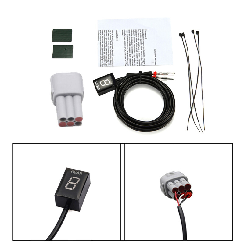 Motocikla pārnesumu displeja indikators Suzuki GSX-R1000 GSX1400 GSX600 GSF650 GSF1250 SV650 SV1000 DL1000 motociklu piederumi