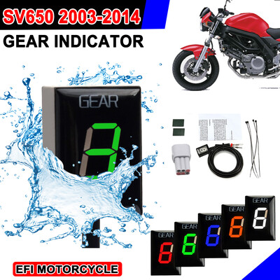 Motocikla pārnesumu displeja indikators Suzuki SV650 SV 650 2003 2004 2005 2006 2007 2008 2009 2010 2011 2012 - 2014 Piederumi