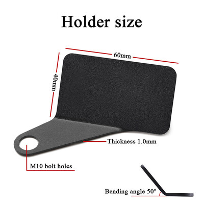 Motorkerékpár mini fordulatszám-mérő digitális négyzet alakú LCD kijelzős motor fordulatszám-óra mérő fordulatszámmérő BMW YAMAHA KAWASAKI Racinghez