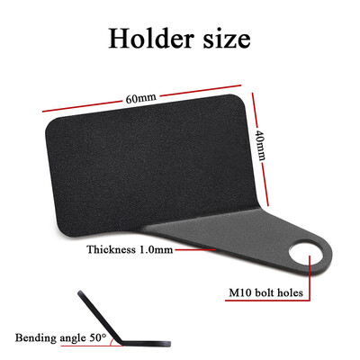 Motorkerékpár mini fordulatszám-mérő digitális négyzet alakú LCD kijelzős motor fordulatszám-óra mérő fordulatszámmérő BMW YAMAHA KAWASAKI Racinghez