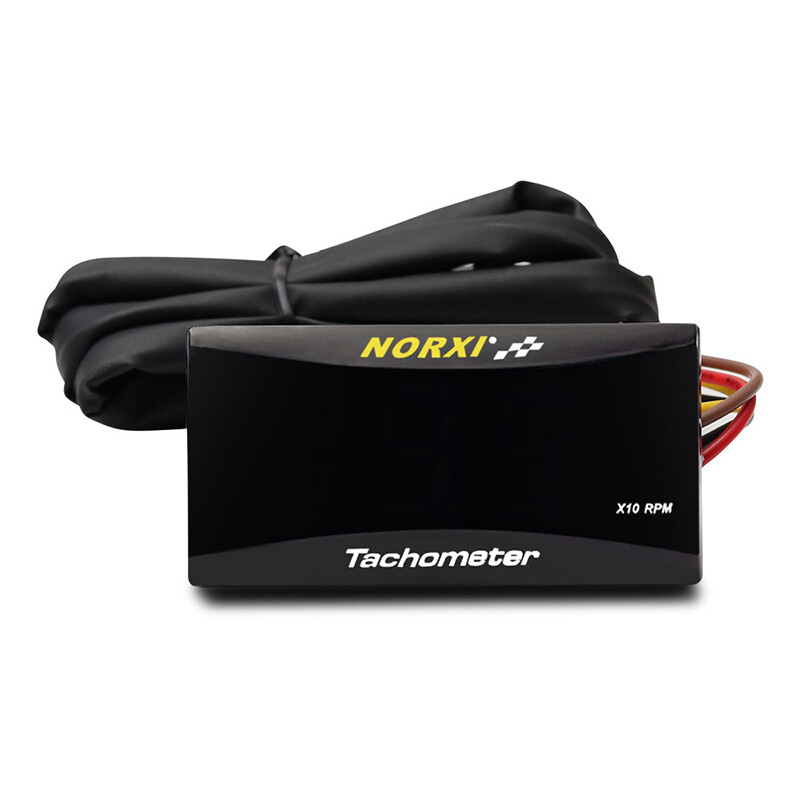 Motorkerékpár mini fordulatszám-mérő digitális négyzet alakú LCD kijelzős motor fordulatszám-óra mérő fordulatszámmérő BMW YAMAHA KAWASAKI Racinghez
