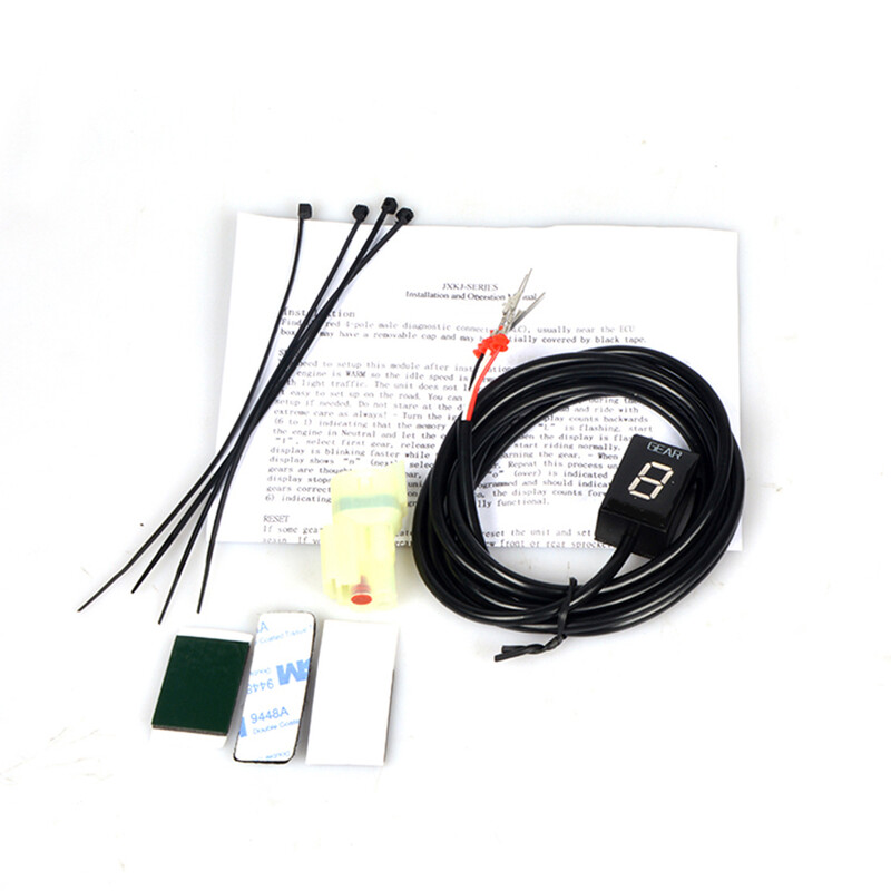 Ένδειξη ταχυτήτων μοτοσικλέτας για Honda CBR600RR CBR1000RR CBR400R CB500X CB500F Rebel CMX300 CMX 500 CRF250 LM Speed Gear Display