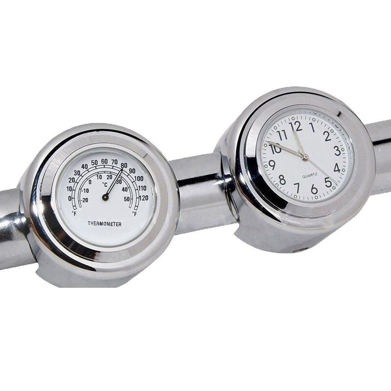 Ūdensnecaurlaidīgs motocikla termometra stūres svira velosipēda rokturis termoremontējams universāls, noderīgs, izturīgs aksesuārs