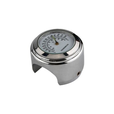 Bară de mâner pentru motociclete Termometru pentru ghidon Cadran rezistent la apă Ușor de instalat Termometru pentru motociclete Accesorii pentru motociclete