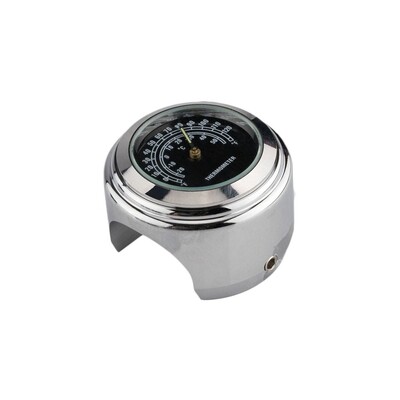 Bară de mâner pentru motociclete Termometru pentru ghidon Cadran rezistent la apă Ușor de instalat Termometru pentru motociclete Accesorii pentru motociclete