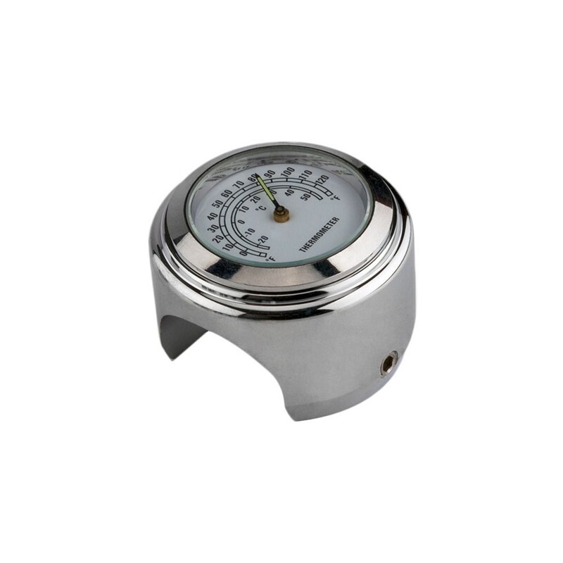 Bară de mâner pentru motociclete Termometru pentru ghidon Cadran rezistent la apă Ușor de instalat Termometru pentru motociclete Accesorii pentru motociclete