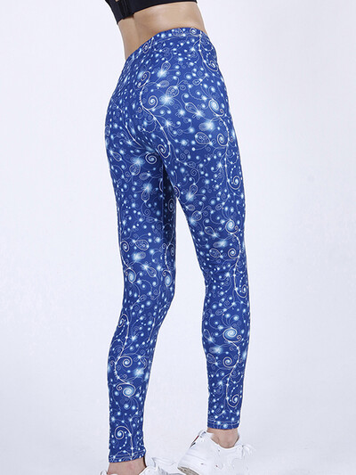 CUHAKCI krāsaini apdrukāti sporta ielu apģērbi ar augstu vidukli Leggins sievietēm fitnesa bikses vasaras bikses sporta zāle Seksīgi legingi ikdienas bikses