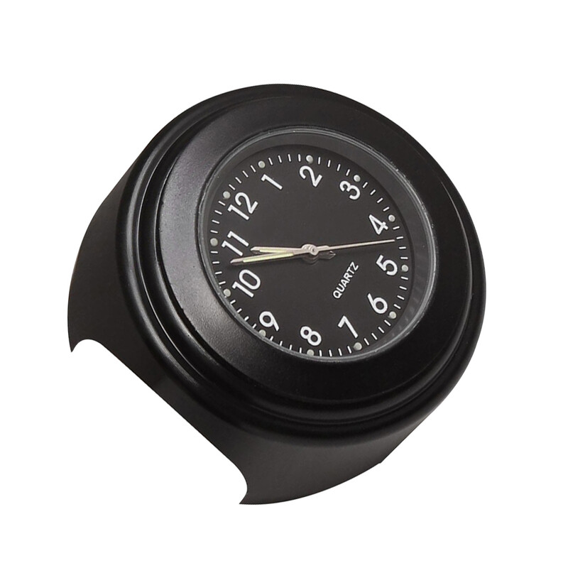 Aluminijski svjetleći kvarcni sat 22-25 mm Motocikl, skuter, nosač na upravljaču bicikla, sat, sat, prikaz vremena, moto oprema