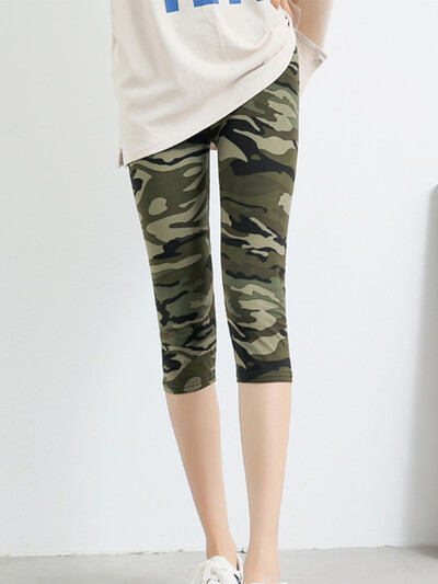 CUHAKCI Leggings de antrenament pentru femei de vară negru Jegging cu talie înaltă Capri elastic legging de fitness Mujer Solid