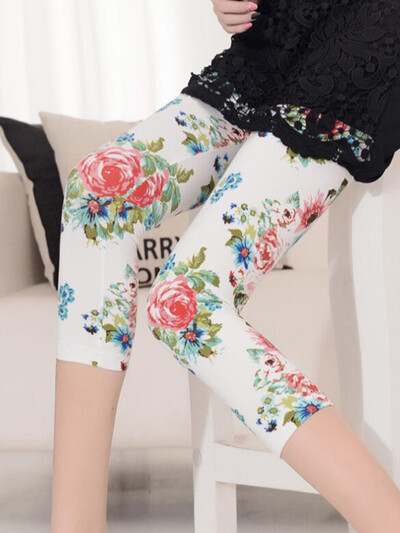 CUHAKCI Leggings de antrenament pentru femei de vară negru Jegging cu talie înaltă Capri elastic legging de fitness Mujer Solid