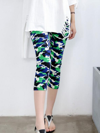 CUHAKCI Leggings de antrenament pentru femei de vară negru Jegging cu talie înaltă Capri elastic legging de fitness Mujer Solid