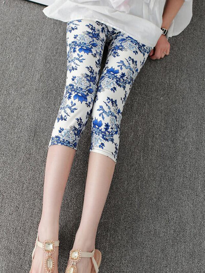 YSDNCHI Nyomtató Leggings Női Nyári Alsó Fitness Elasztikus Hot Ale Rövid nadrág Nagy piros Virágos Leggins 2022 Új Dropship