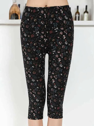 YSDNCHI Nyomtató Leggings Női Nyári Alsó Fitness Elasztikus Hot Ale Rövid nadrág Nagy piros Virágos Leggins 2022 Új Dropship