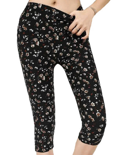 YSDNCHI Nyomtató Leggings Női Nyári Alsó Fitness Elasztikus Hot Ale Rövid nadrág Nagy piros Virágos Leggins 2022 Új Dropship