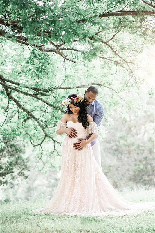 Kleita ar īsām piedurknēm Fotografēšana Lidojoša Piedurkņu kleita Eiropas un Amerikas mežģīņu aste