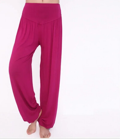 Sieviešu Jogas Bikses Liela izmēra Sporta Legingi Krāsaini Bloomers Dance TaiChi Modal Bikses Ropa Deportiva Mujer Gym